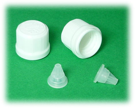 18mm Tamper Evident child proof cap and dropper type 1